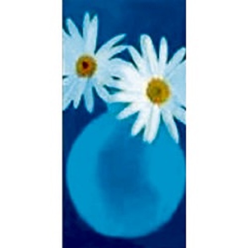 Холст с контуром Ваза с цветами на подрамнике 20 х 40 см  950406 фото 2