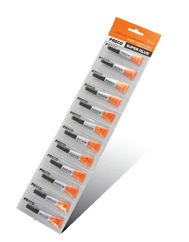 Клей Суперклей Pasco 3 гр качественный ! в блистере  C-041 фото 2