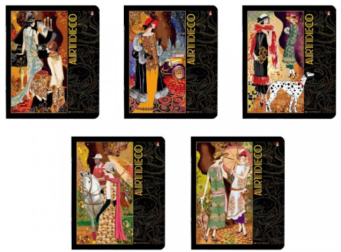 Тетрадь 48 л клетка Альт "Арт Деко" 7-48-758, 676487 фото 2