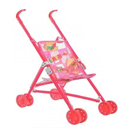 Игрушка Коляска для кукол, пластиковая Розовая на подвеске М0348, 886, 0881 Игрушка Коляска для кукол, пластиковая Розовая на подвеске М0348, 886, 0881