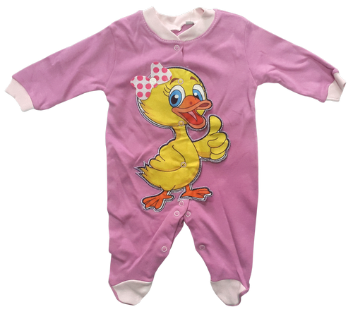 Комбинезон для девочки Midirik с утенком р.56-68 11590 Комбинезон для девочки Midirik с утенком р.56-68 11590