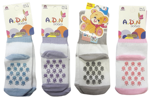 Носки Adesse р.1 микс 8см подошва 13079 Носки Adesse р.1 микс 8см подошва 13079