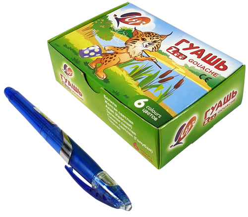 Гуашь набор Луч - Зоо Мини  6 цветов 15мл фото 4