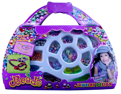 Игрушка Бисер набор Beads в сумке Н1211 Игрушка Бисер набор Beads в сумке Н1211