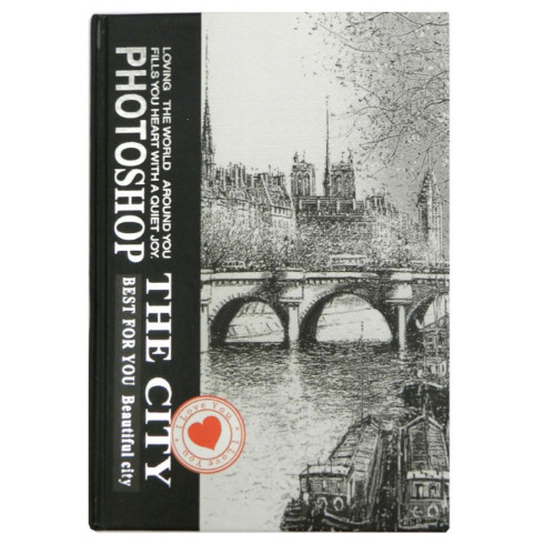 Блокнот 150 х 210 мм фотошоп, город NBA5-80-04F