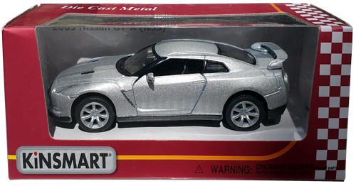 Машинка Kinsmart Nissan GT-R R35 2009 год KT5340W Машинка Kinsmart Nissan GT-R R35 2009 год KT5340W