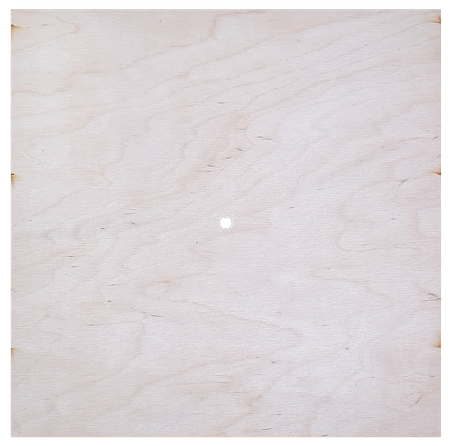 Основа для часов из фанеры 4 мм № 33 Квадрат 40 x 40 см AS-4858