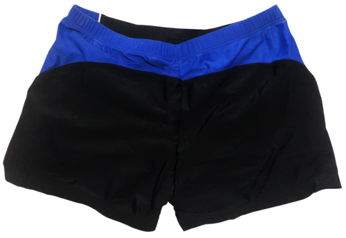 Плавки шорты Детские черные с синим р.44  14302