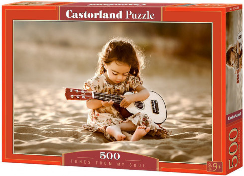 Игрушка Пазл 500 Гитаристка 47 х 33 см Castorland B-52288 Игрушка Пазл 500 Гитаристка 47 х 33 см Castorland B-52288