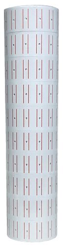 Ценники 1 х 2 см цвет Белые