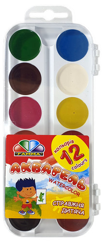 Акварель набор Гамма - Захоплення 12 цветов  200106 фото 3