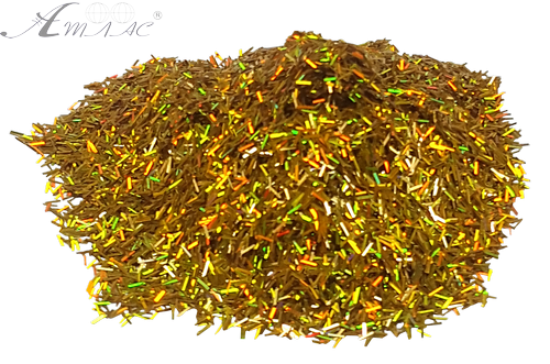 Блестки (Глиттер) полоски Атлас 5 гр - Золотые AS-2080 Блестки (Глиттер) полоски Атлас 5 гр - Золотые AS-2080