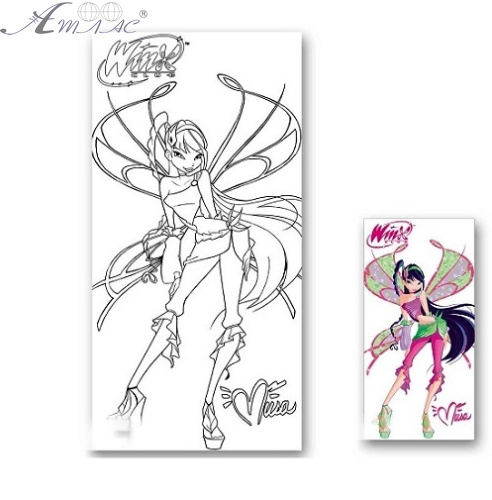 Полотно з контуром Вінкс на підрамнику 15 х 30 см 950865 Полотно з контуром Вінкс на підрамнику 15 х 30 см 950865