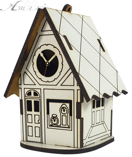 Дом № 11 сувенирный, из МДФ 6 х 6 х 10 см AS-6247, М-2084 Дом № 11 сувенирный, из МДФ 6 х 6 х 10 см AS-6247, М-2084