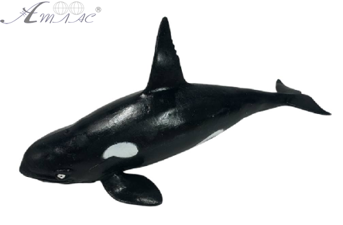Игрушка силиконовая антистресс Дельфин касатка черный 21см. 06733 Игрушка силиконовая антистресс Дельфин касатка черный 21см. 06733