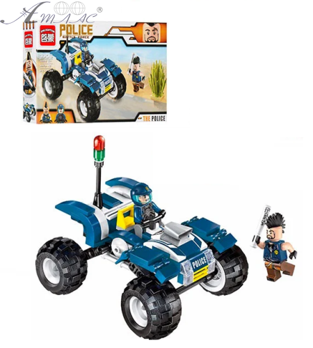 Игрушка Конструктор Полиция Police Series 139 деталей  1908
