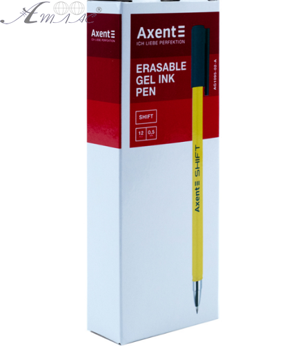 Ручка гелева Пиши - прай Axent Shift синя AG1095-02A фото 2 Ручка гелева Пиши - прай Axent Shift синя AG1095-02A фото 2