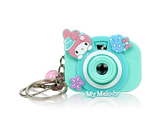 Брелок Фотоаппарат микс с проекцией 5,5 см  01252