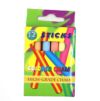 Крейда кольорова STICKS 12 шт кругла 8см  8508-C