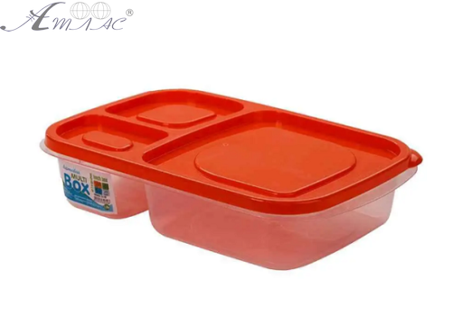 Контейнер харчовий 1,15л 24*15,5*5см Ланч бокс, пластик А-40 