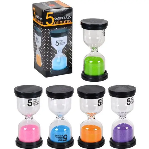 Игрушка Часы Песочные 5 минут примерно) 4,3х10см X2-04 Игрушка Часы Песочные 5 минут примерно) 4,3х10см X2-04