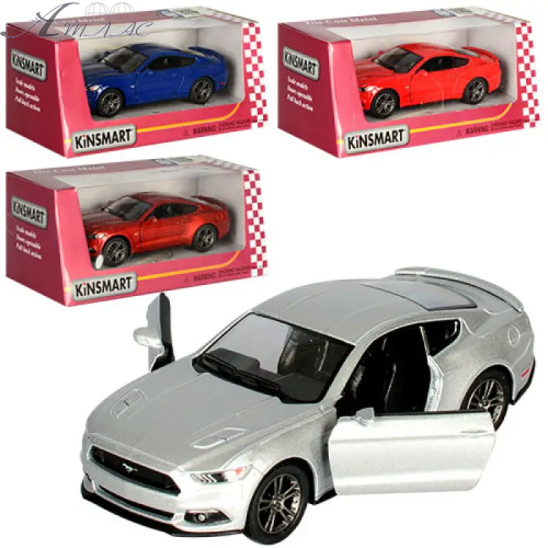 Машинка Kinsmart Ford Mustang GT 2015 рік KT5386W Машинка Kinsmart Ford Mustang GT 2015 рік KT5386W