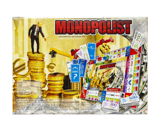 Игра Настольная Monopolist 36х25х2,5 см SP G08-02-U Игра Настольная Monopolist 36х25х2,5 см SP G08-02-U
