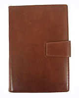 Щоденник недатований А5 Leader шкірзамінник, на магнітному клапані 08-N29-A5, 140500