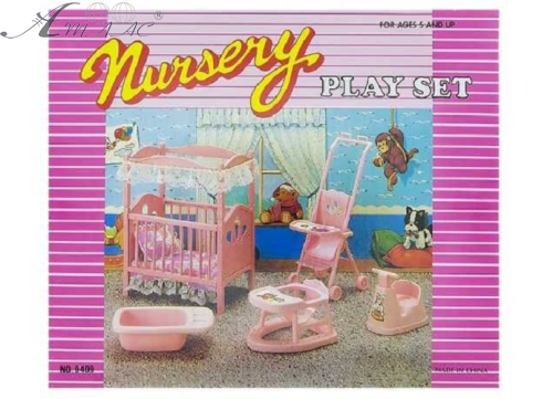 Кукольная Мебель набор Gloria Детская комната  9409 фото 2