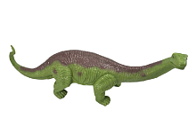 Іграшка силіконова антистрес, Динозавр зелений з фіолет смугою 22см  14012