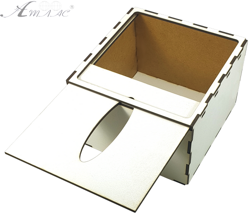 Серветниця № 1 квадратна з МДФ 15 х 15 см AS-6224 фото 2 Серветниця № 1 квадратна з МДФ 15 х 15 см AS-6224 фото 2