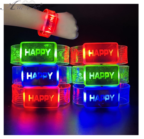 Іграшка Браслет Happy світиться мікс кольорів 13536 фото 2 Іграшка Браслет Happy світиться мікс кольорів 13536 фото 2