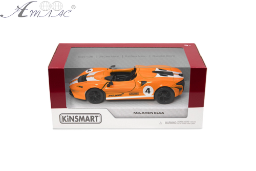 Машинка Kinsmart McLaren Elva, спорт KT5393FW фото 2 Машинка Kinsmart McLaren Elva, спорт KT5393FW фото 2