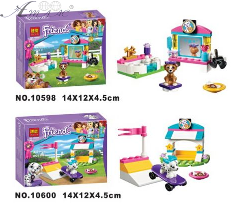 Игрушка Конструктор Friends 44 - 45 деталей 10598-10600 Игрушка Конструктор Friends 44 - 45 деталей 10598-10600