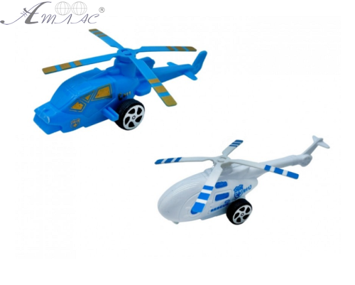 Іграшка Вертоліт пластмасовий 11 см 168-1J-1K Іграшка Вертоліт пластмасовий 11 см 168-1J-1K