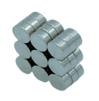 Магнит неодимимовый для доски Диск 1шт  4 х 2мм  18061