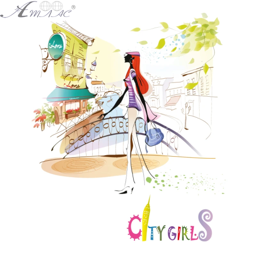 Папка с файлами на 20 файлов LEO А4 Сity girls 490722 Папка с файлами на 20 файлов LEO А4 Сity girls 490722