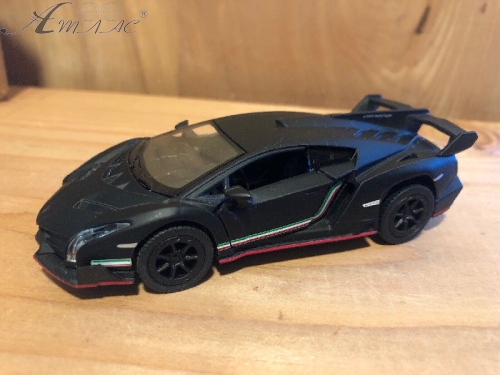 Машинка Kinsmart Lamborghini Veneno матовий KT5452W фото 2 Машинка Kinsmart Lamborghini Veneno матовий KT5452W фото 2