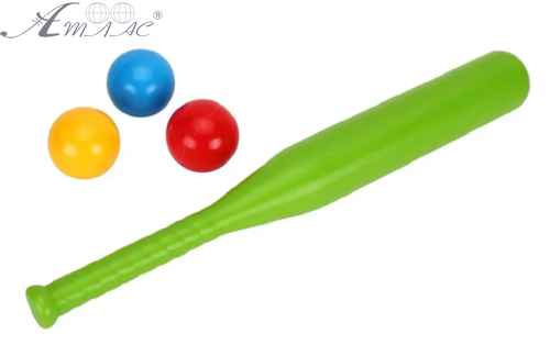 Игрушка Бита для Бейсбола и три мяча пластик 4968 Игрушка Бита для Бейсбола и три мяча пластик 4968