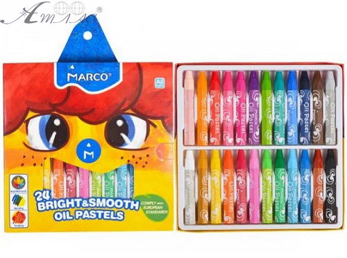 Пастель масляна Marco Colorite 24 кольорів 1100OP-24CB, 4800ОР-24СВ