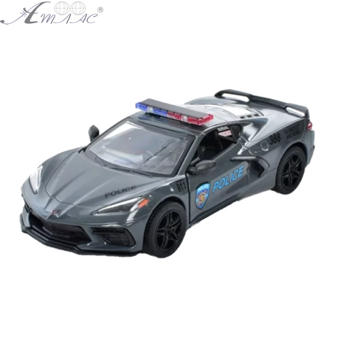 Машинка Kinsmart Chevrolet Corvette 2021р Police KT5432WPR Машинка Kinsmart Chevrolet Corvette 2021р Police KT5432WPR