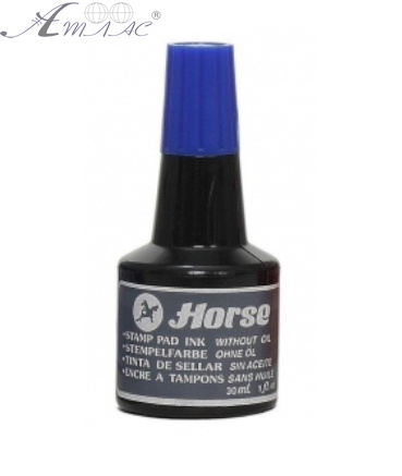 Фарба Штемпельна Horse 30СС синя Фарба Штемпельна Horse 30СС синя