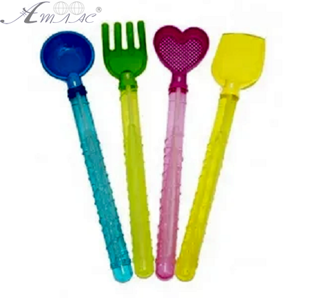 Игрушка Мыльные Пузыри лопатка, грабли, сито 27см 2689В Игрушка Мыльные Пузыри лопатка, грабли, сито 27см 2689В