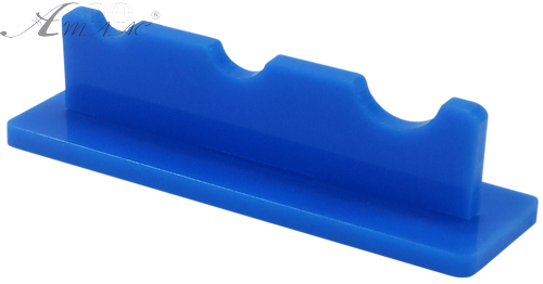Подставка под три кисточки, Синій пластик AS-0056 Подставка под три кисточки, Синій пластик AS-0056