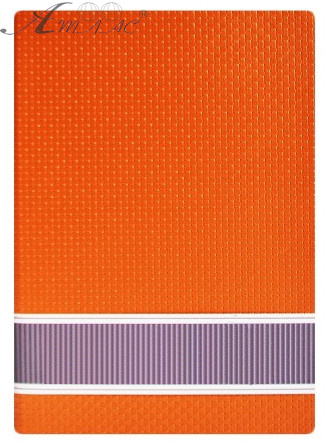 Блокнот на гумці МД А5 # Bourgeois плетений, мікс NB-45-A5-C Блокнот на гумці МД А5 # Bourgeois плетений, мікс NB-45-A5-C