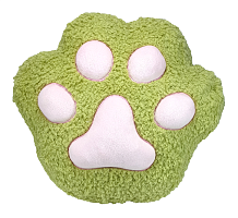 Іграшка м'яка подушка відбиток лапки Салатова 30 х 25 х 15 см 15513