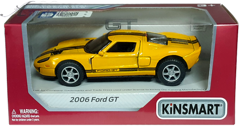 Машинка Kinsmart Ford GT 2006 рік KT5092W з нюансом Машинка Kinsmart Ford GT 2006 рік KT5092W з нюансом