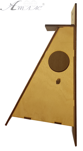 Шпаківня № 3 Скошена 16 х 17 х 30 см AS-4352 фото 2 Шпаківня № 3 Скошена 16 х 17 х 30 см AS-4352 фото 2