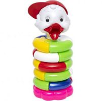 Іграшка Піраміда пластикова Качечка 11 х 29 см пазл  06482