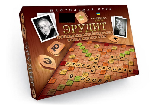 Игра Настольная Эрудит большая DTG26 Игра Настольная Эрудит большая DTG26